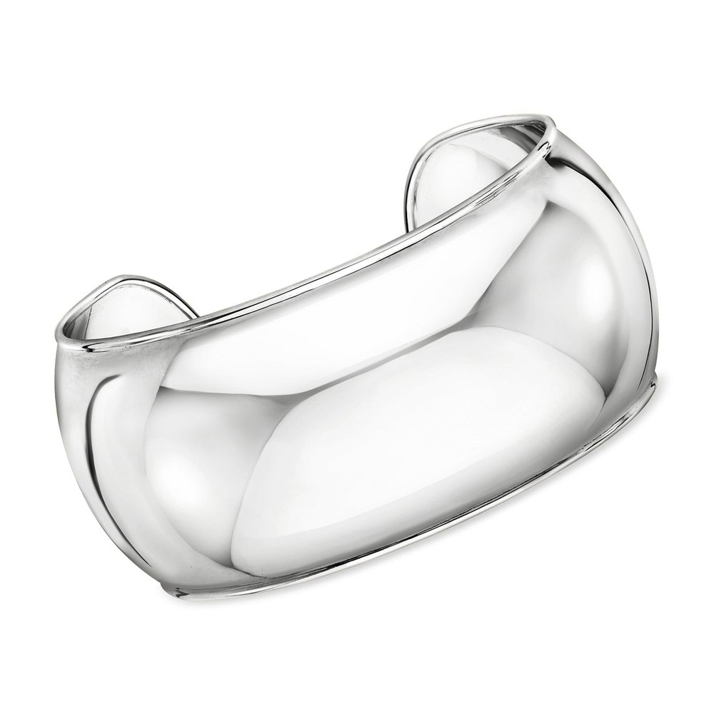Ross-Simons Italian Sterling Silver Wide Cuff Bracelet 7832743903292