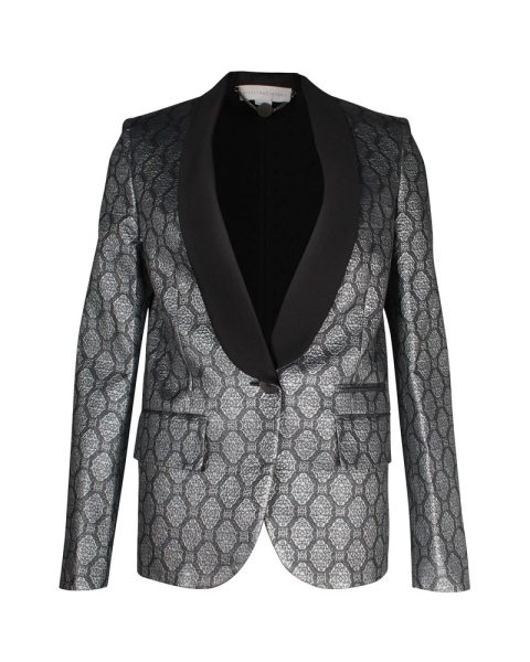 Stella McCartney Printed Blazer in Multicolor Viscose 7703684874300