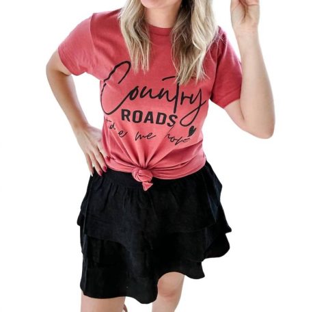 Corduroy Ruffle Skirt In Black 7803997749308