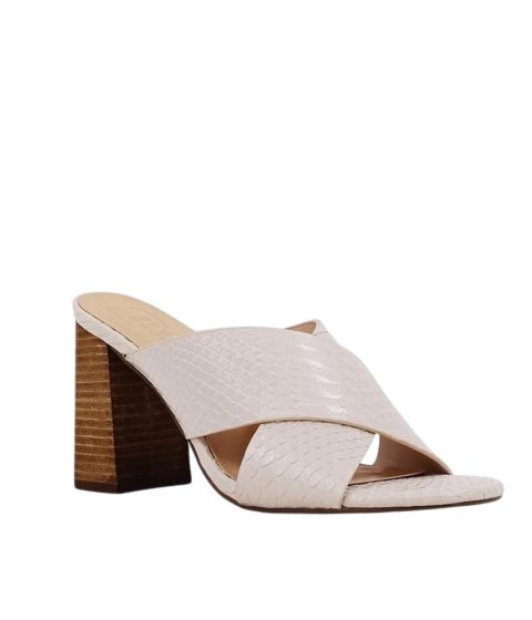 Women’s Goya Heeled Sandal In Taupe Snake 7803998240828