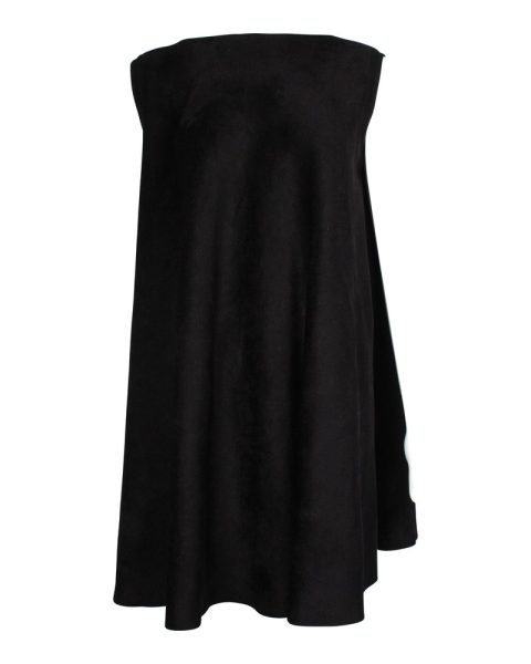 Alaia Sleeveless Swing Dress in Black Viscose 7703685988412