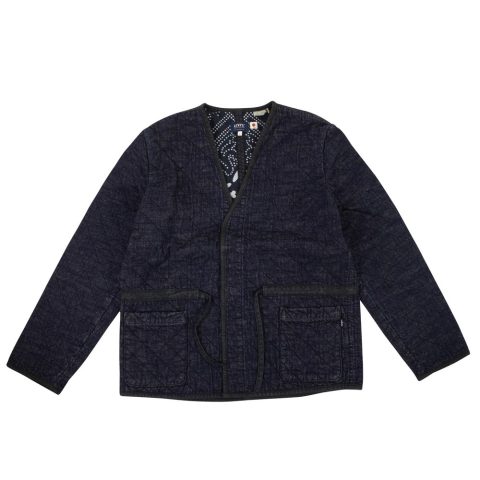 Levi’S Made & Crafted Quilted Denim Jacket – Dark Blue