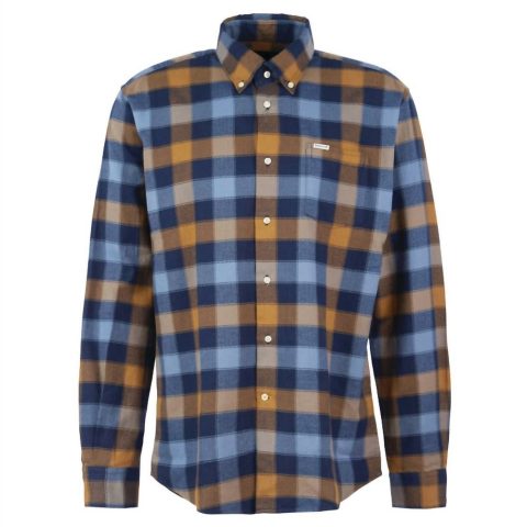 Barbour – Damfield Regular Shirt In Navy