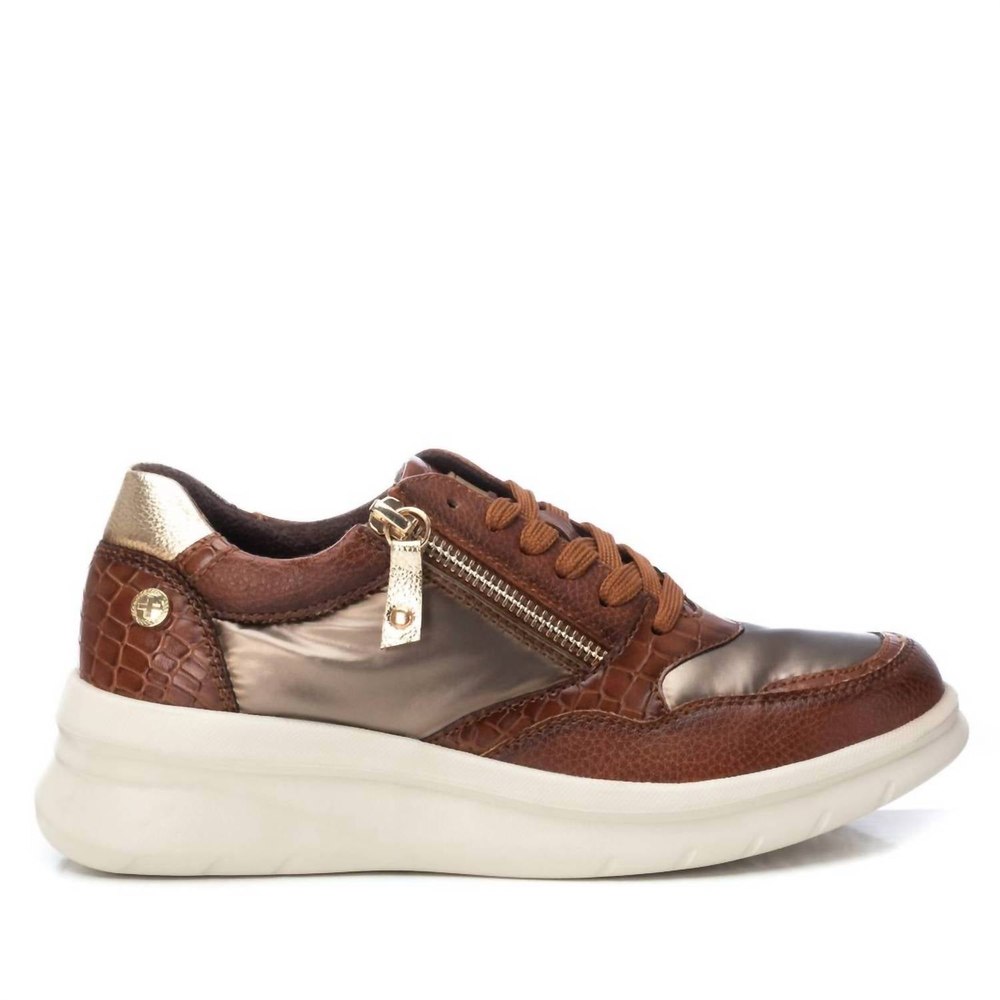Women’s Trainer Sneakers In Camel 7804010201148