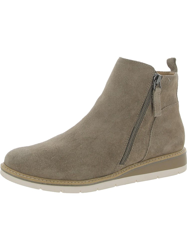 Aly 14 Womens Suede Side Zipper Ankle Boots 7804015476796