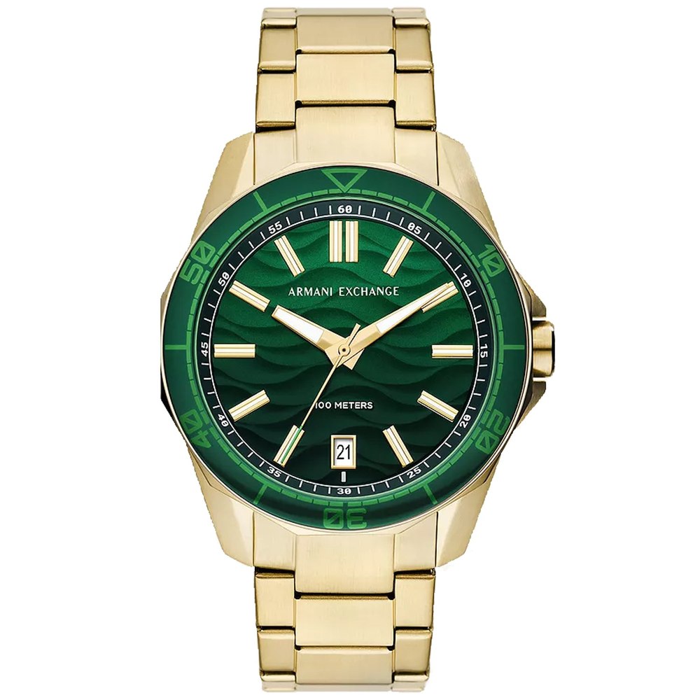 Armani Exchange Men’s Spencer Green Dial Watch 7832900304956