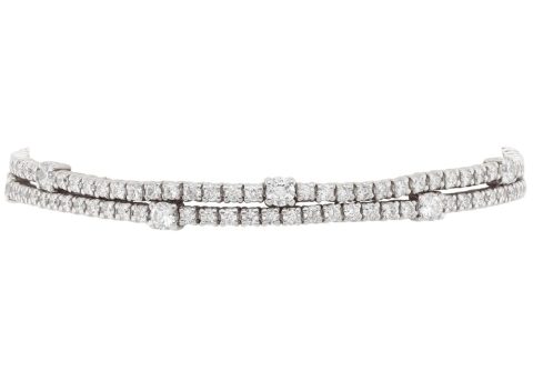 Diana M. 4.50 Carat Diamond Tennis Bracelet
