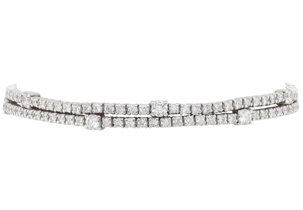 Diana M. 4.50 Carat Diamond Tennis Bracelet