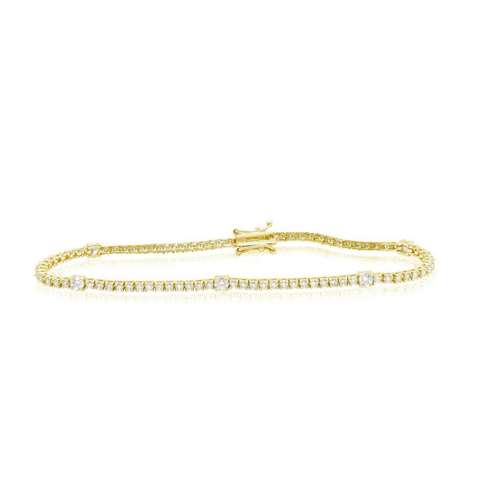 Diana M. 2.20 Carat Tennis Bracelet