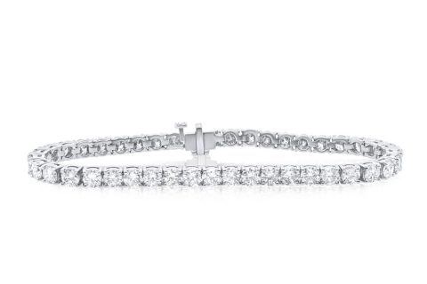 Diana M. 5.00 Carat Diamond Tennis Bracelet