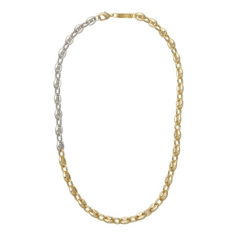 Petite Coffee Bead Necklace in 3/4 Gold