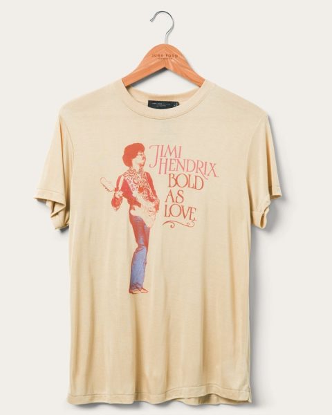 Women’s Jimi Hendrix Bold as Love Vintage Tissue Tee