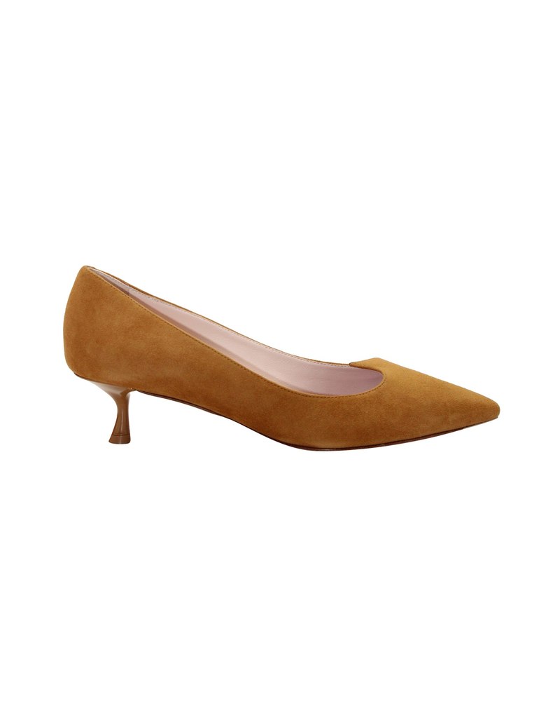 Roger Vivier I Love Vivier Pumps in Brown Suede 7703690903612