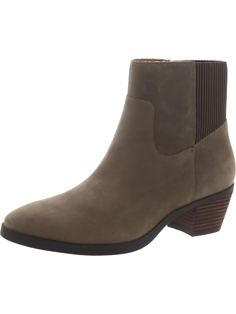 Shantelle Womens Nubuck Heels Ankle Boots 7805123461180