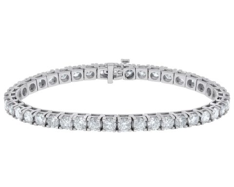 Diana M. 10.00 Carat Diamond Tennis Bracelet