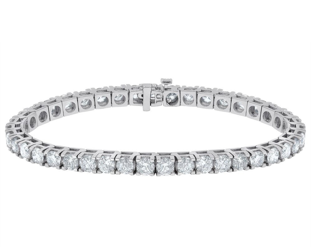Diana M. 10.00 Carat Diamond Tennis Bracelet