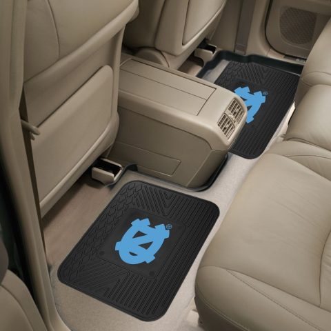 Fanmats North Carolina Tar Heels Back Seat Car Utility Mats – 2 Piece Set