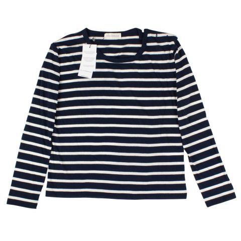 Faith Connexion Stripe Sailor T-Shirt – Blue/White