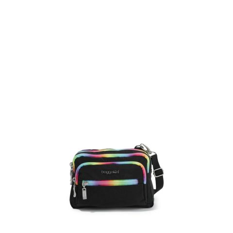 baggallini Women’s Triple Zip Bagg Small Crossbody Bag 7277734887484