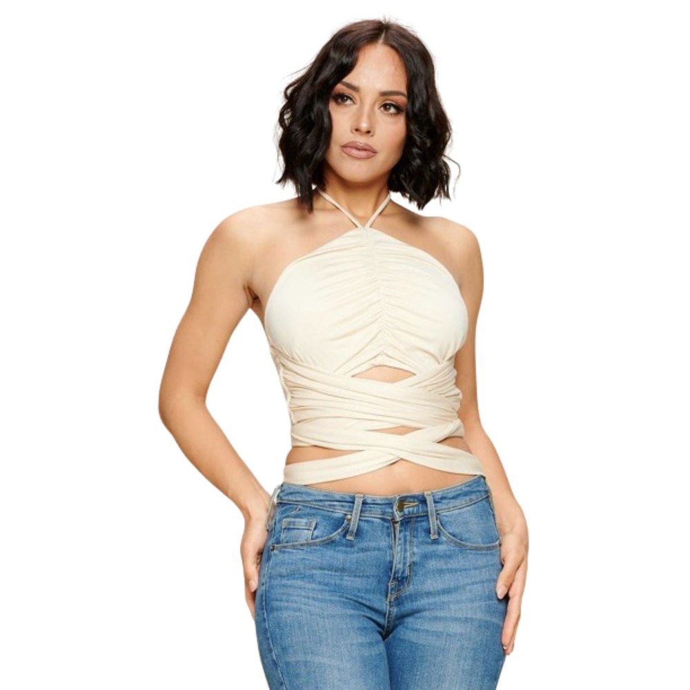 Crop Halter Top 7805702897724