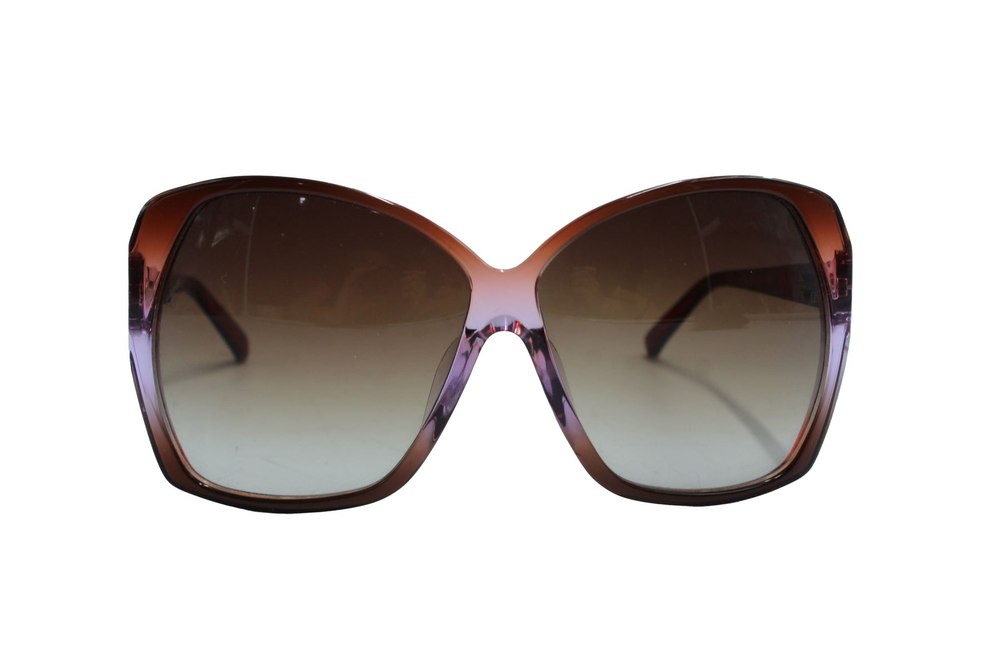 Linda Farrow Luxe LFL 137 10 Cat Eye Sunglasses in Purple Acetate 7703694573628