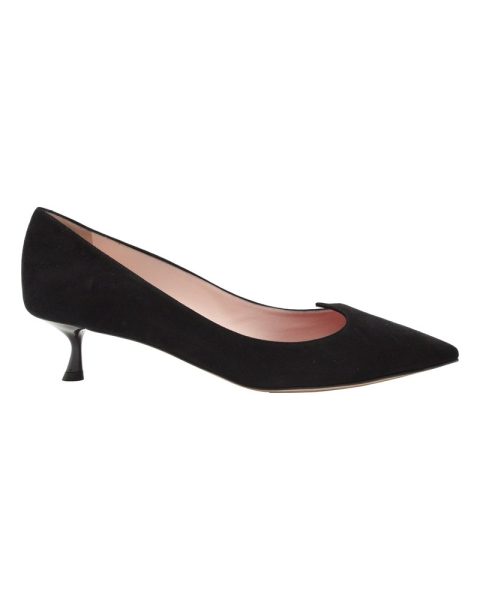 Roger Vivier I Love Vivier Pumps in Black Suede 7703697457212