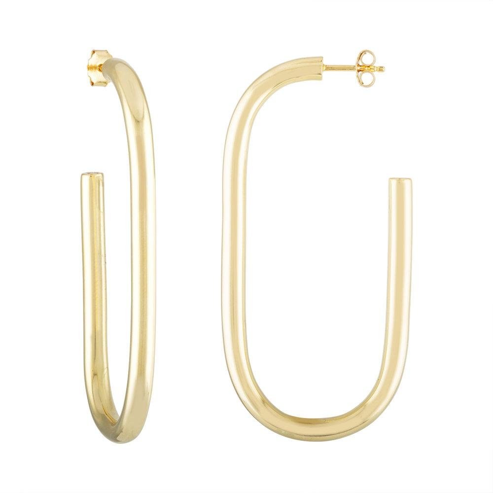 Formal Maya Earrings in Gold