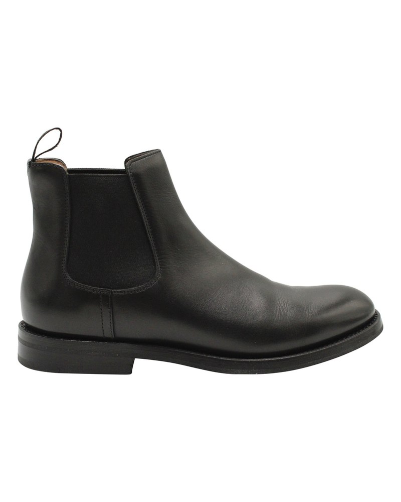 Church’s Monmouth WG Chelsea Boots in Black Calfskin Leather 7703697588284