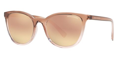 Armani Exchange Women’s 56mm Shiny Pink & Crystal Sunglasses 7805794943036