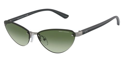 Armani Exchange Women’s 58mm Shiny Gunmetal Sunglasses 7805795074108