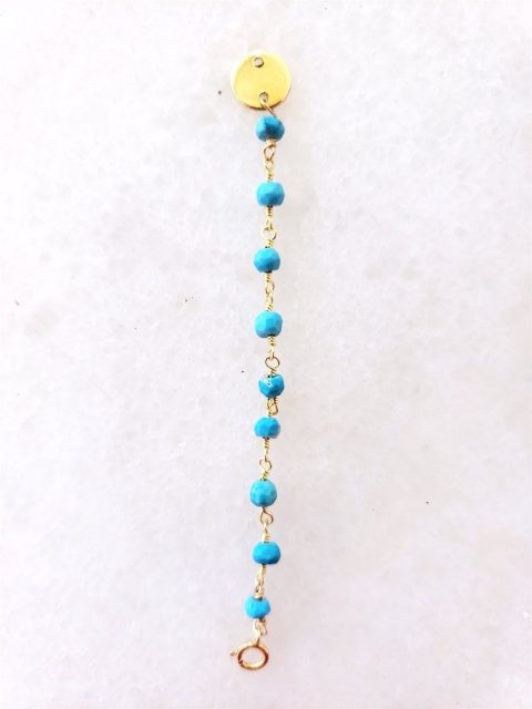 Semi-Precious Bead Necklace Extender 7228780904508
