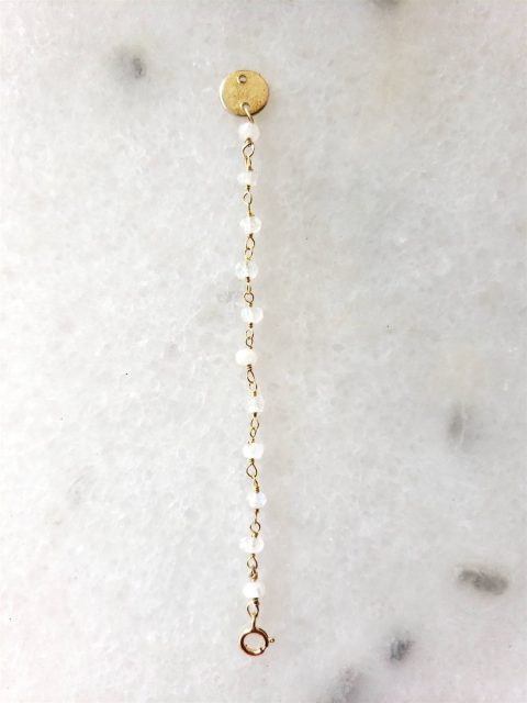 Semi-Precious Bead Necklace Extender 7228780740668