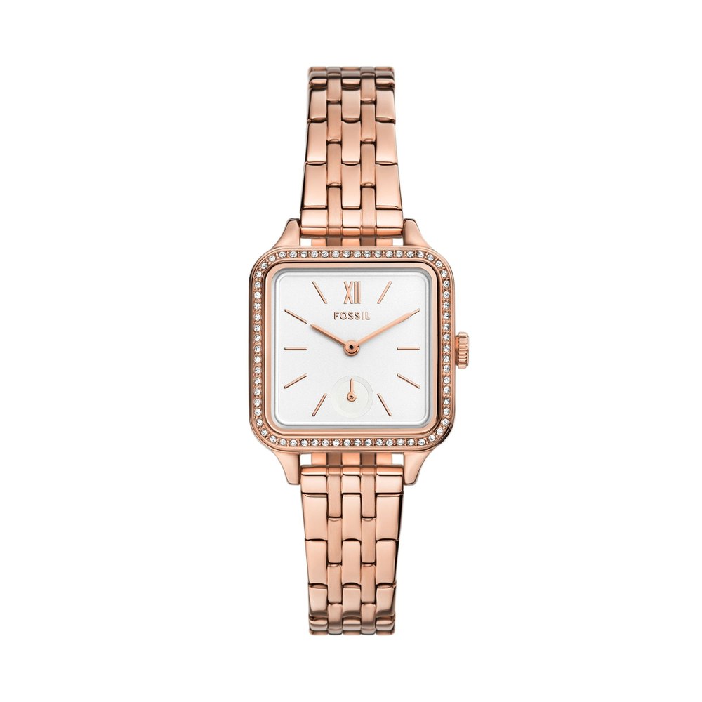 Fossil Women’s Colleen Three-Hand, Rose Gold-Tone Stainless Steel Watch 7805796810812