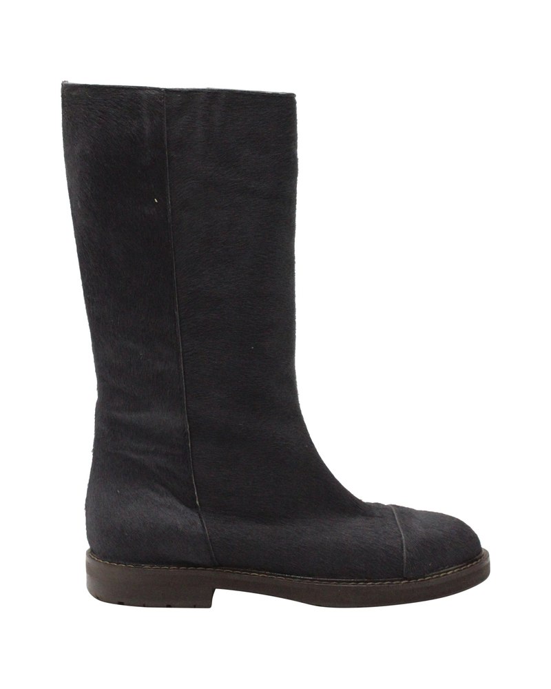 Marni Boots in Black Ponyhair 7703704043580