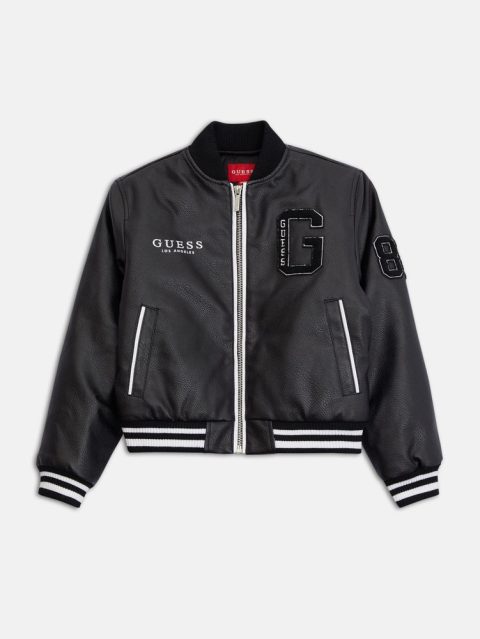 Ralia Faux-Leather Varsity Jacket (7-14) 7805798252604