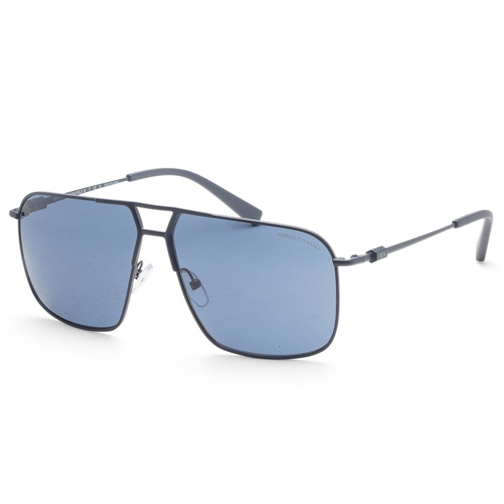 Armani Exchange Men’s 60mm Matte Blue Sunglasses 7805798907964