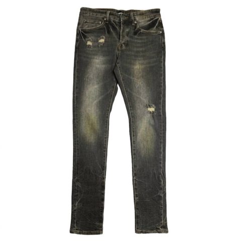 Men’s Mcqueen 5 Slim Fit Jean In Smoke Black
