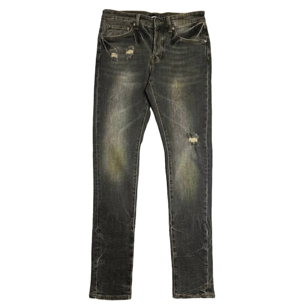 Men’s Mcqueen 5 Slim Fit Jean In Smoke Black