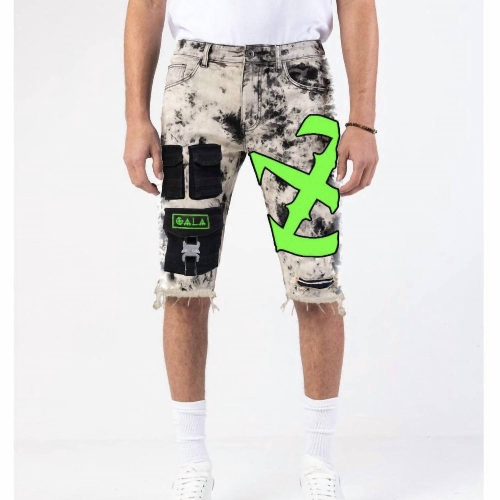 Original Impact Short In Acid/green