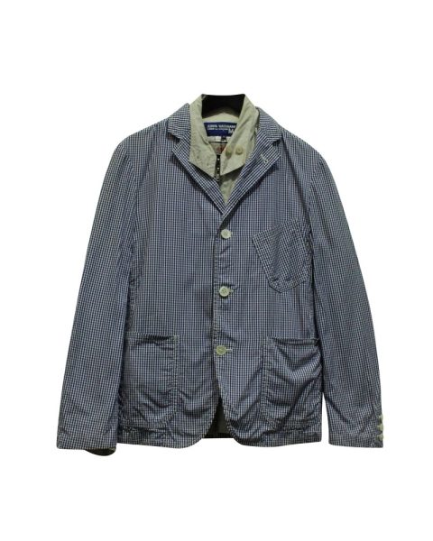 Junya Watanabe Checkered Jacket in Multicolor Cotton 7703704371260