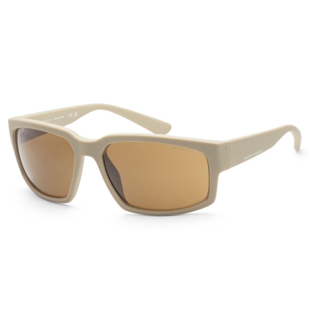 Armani Exchange Men’s 61mm Matte Beige Sunglasses 7805800939580