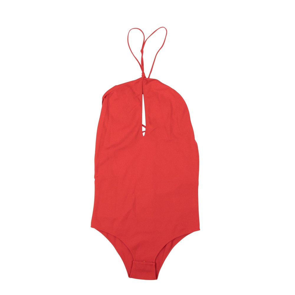 Bottega Veneta Knit Bodysuit – Red