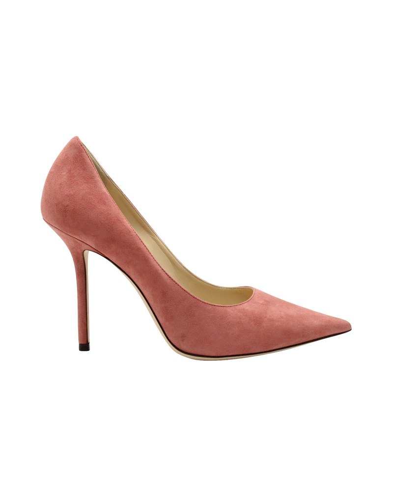 Jimmy Choo Love Pumps in Pink Suede 7703708958780