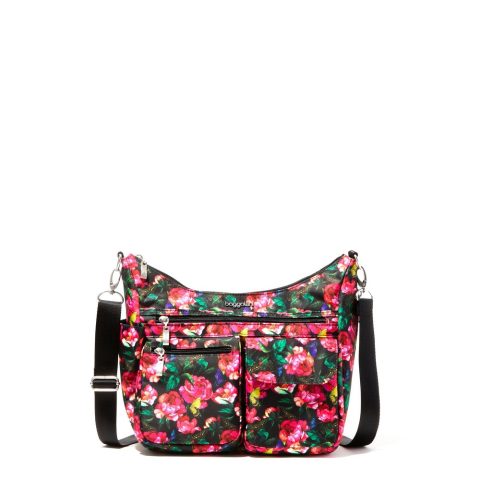 baggallini Women’s Modern Everywhere Hobo Crossbody Bag with Wristlet 7277812580412
