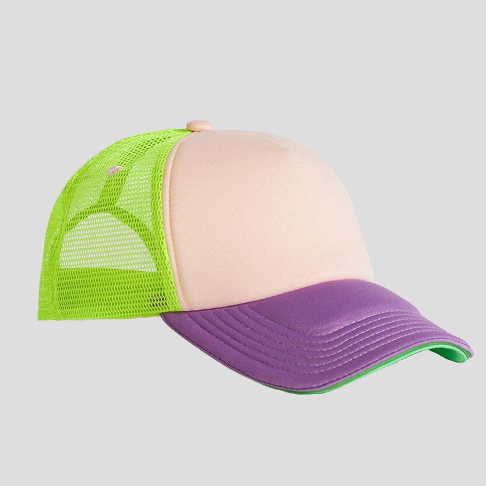 Colorblock Trucker Hat