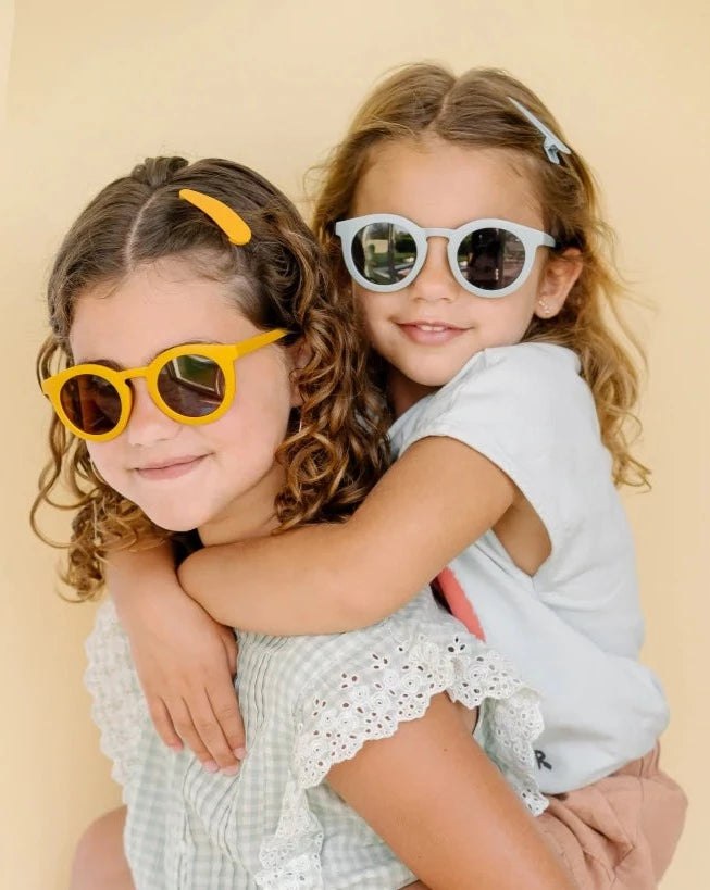 Sustainable Kids Polarized Sunglasses – Golden