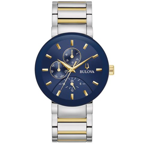 Bulova Men’s Modern Blue Dial Watch 7833136332860