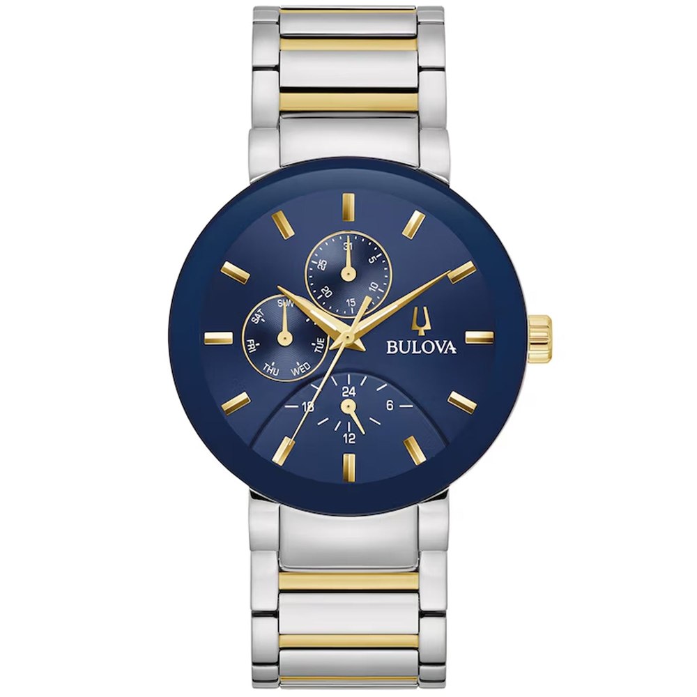 Bulova Men’s Modern Blue Dial Watch 7833136332860
