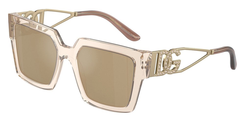 Dolce & Gabbana Women’s 53mm Transparent Camel Sunglasses 7805809754172