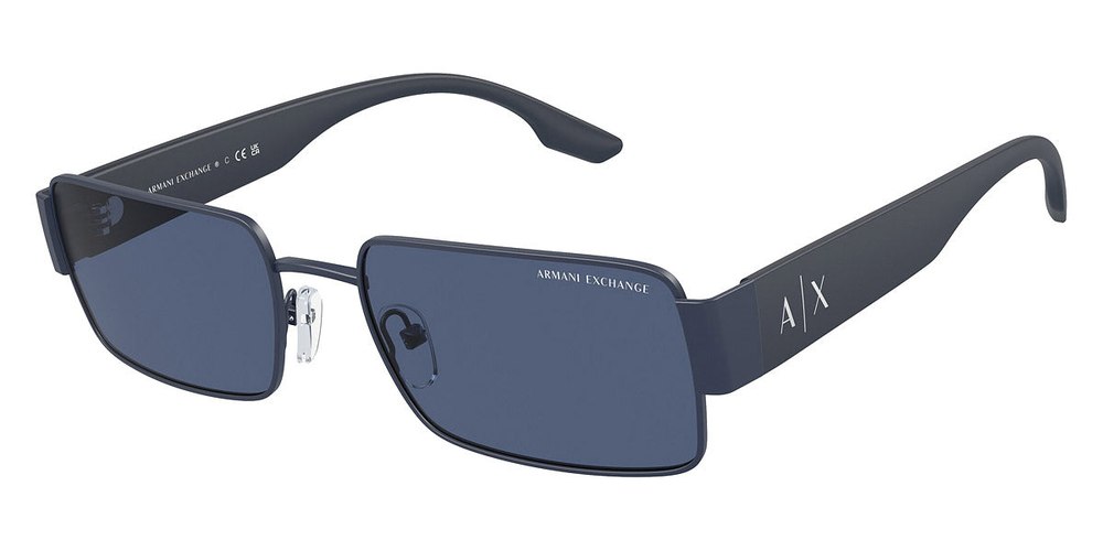 Armani Exchange Men’s 57mm Matte Blue Sunglasses 7805811294268